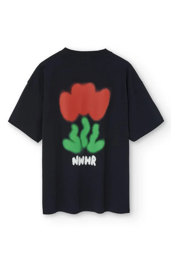 NWHR Camiseta Tulip Black - Complementa tu estilo – Ofertas por tiempo limitado