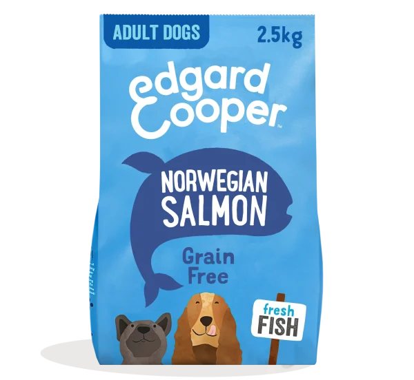 Pienso de salmón sin cereales para perros | Edgard & Cooper - Amigos Animal – Creando la mejor vida para tu mascota