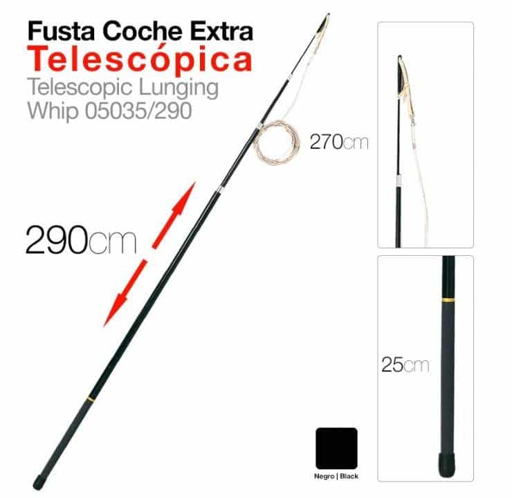 FUSTA COCHE TELESCÓPICA EXTRA 05035 290cm - Deporte y Outdoor al Mejor Precio del Mercado FUSTA COCHE TELESCÓPICA EXTRA 05035 290cm - Deporte y Outdoor al Mejor Precio del Mercado