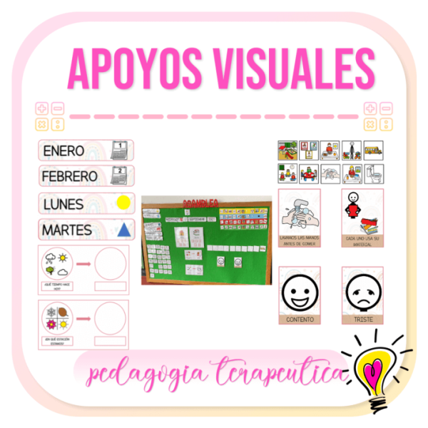 Material PT | Apoyos Visuales para Aula y Casa - Juegos y Juguetes para Despertar la Imaginación de los Pequeños