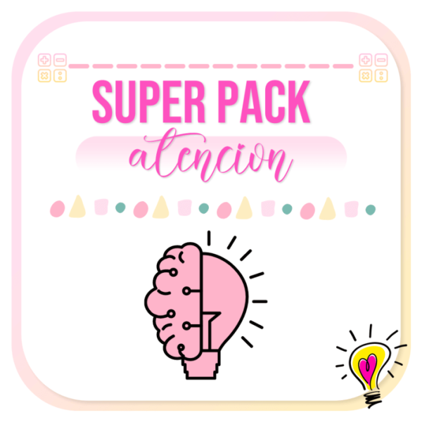Super Pack Atención - Juegos y Juguetes para Despertar la Imaginación de los Pequeños