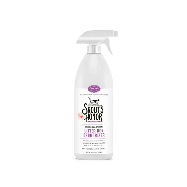 Desodorizante Litter Box 1035 ml-Skouts Honor - Tu Mundo Pet – Descuentos en Juguetes, Camas y Accesorios