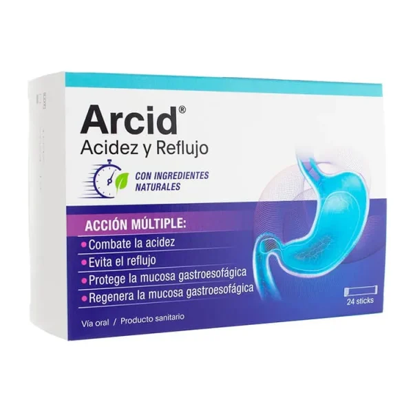 Arcid Acidez y Reflujo, 24 Sticks - Top Alimentos en Oferta – Envío Gratis por Tiempo Reducido