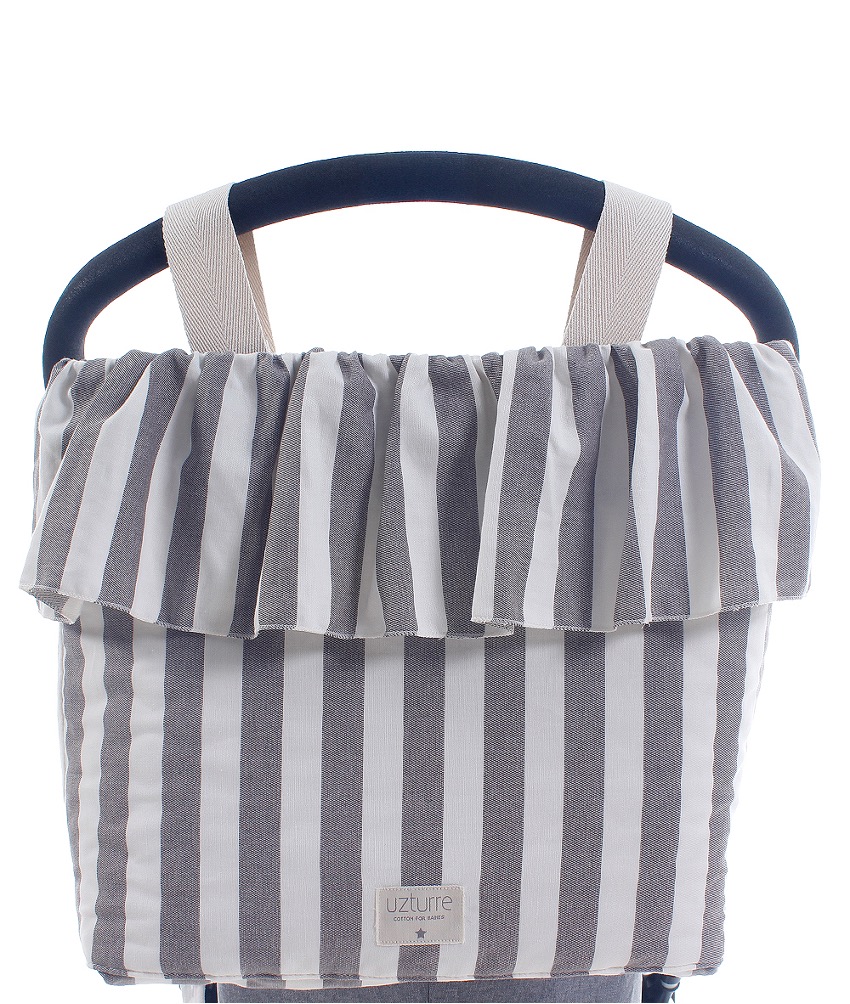 Talega con volante coleccion RAYA Uzturre - Tu tienda especializada en bebés y maternidad online Talega con volante coleccion RAYA Uzturre - Tu tienda especializada en bebés y maternidad online