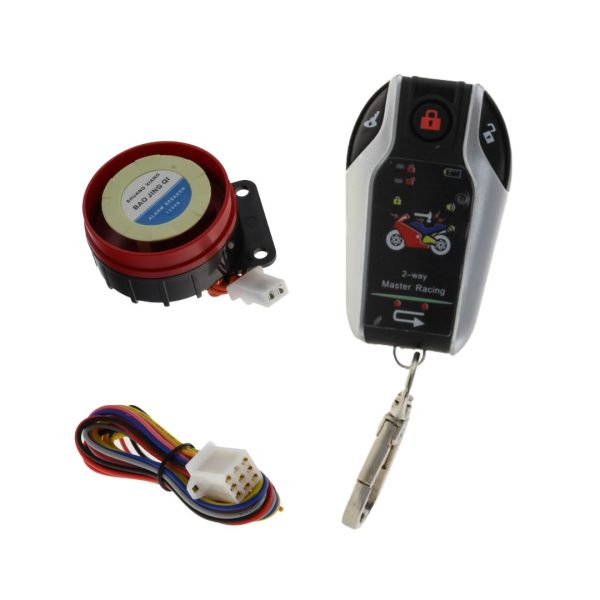 Alarma para motocicleta de 2 vías con control remoto - Promo Limitada Hoy – Ahorra Más con Envío Gratis desde 40€