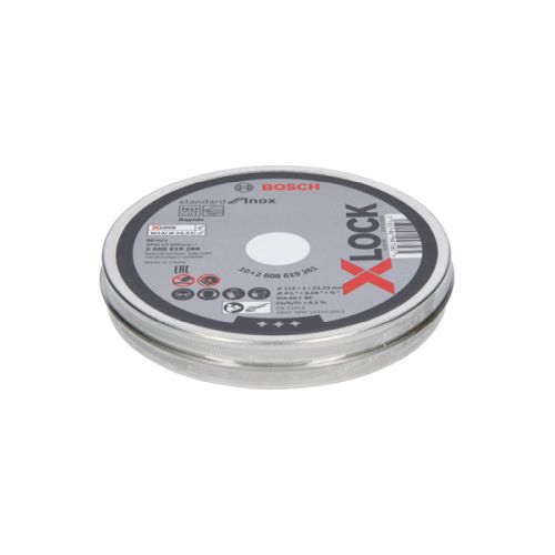 DISCO CORTE INOX X-LOCK LATA 10 UNID 115X1X22 - Ofertas en Productos del Día a Día – Belleza, Higiene, Moda y Más DISCO CORTE INOX X-LOCK LATA 10 UNID 115X1X22 - Ofertas en Productos del Día a Día – Belleza, Higiene, Moda y Más
