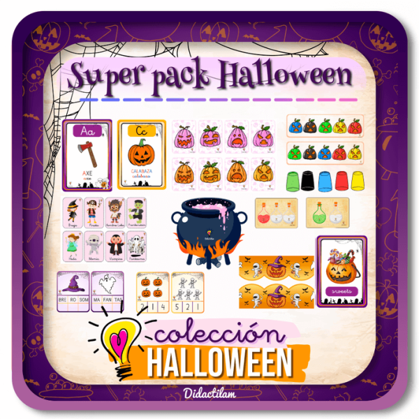Super Pack Recursos Halloween - Juegos y Juguetes para Despertar la Imaginación de los Pequeños