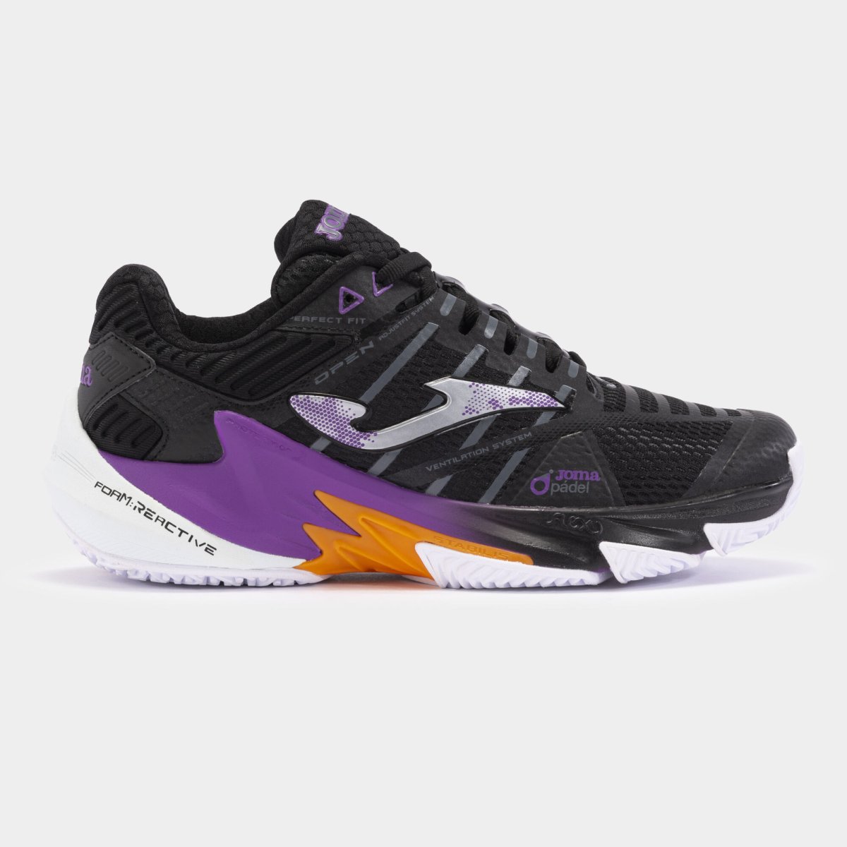 ZAPATILLAS JOMA OPEN LADY 2401 NEGRO / MORADO - Tu tienda de zapatos, ropa y bolsos con ofertas y envío gratis ZAPATILLAS JOMA OPEN LADY 2401 NEGRO / MORADO - Tu tienda de zapatos, ropa y bolsos con ofertas y envío gratis