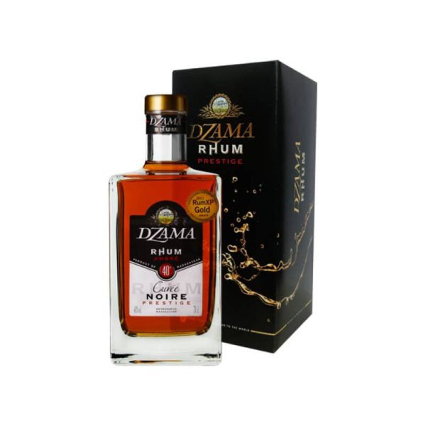 Dzama – Rhum ambré – Cuvée Noire Prestige – 70cl – 40° - Vins sélectionnés – Goût et élégance | Livraison gratuite dès 50€