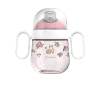 Vaso con boquilla antifugas de 200 ml Fairy Garden. Little Dutch - Tu tienda especializada en bebés y maternidad online