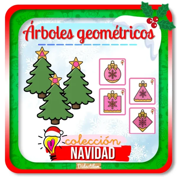 Árboles Geométricos | Juego de Clasificación de Formas - Juegos y Juguetes para Despertar la Imaginación de los Pequeños