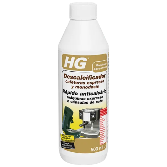 HG Descalcificador cafeteras espresso y monodosis - Todo en Uno: Accesorios, Electrónica y Belleza