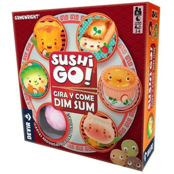 Sushi Go!: Gira y come dim sum - Productos Alimentarios Cuidadosamente Elegidos – Envío Gratuito 35€+