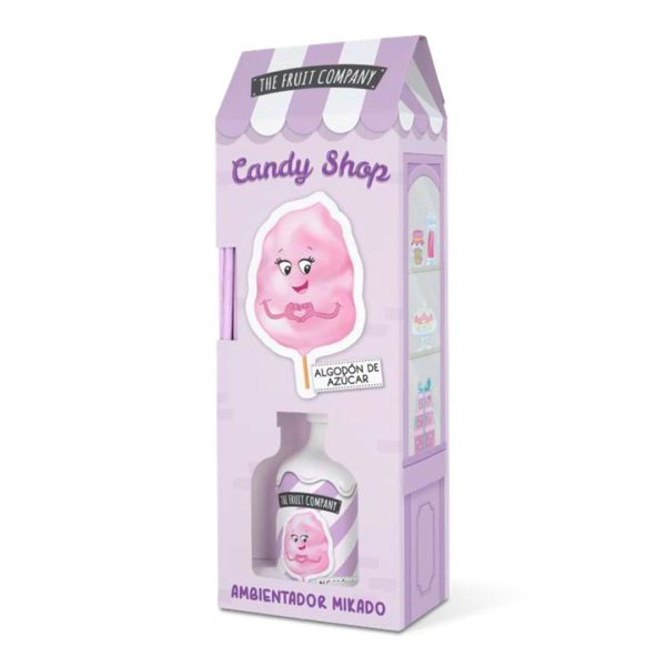 Ambientador Mikado Algodón de Azúcar 40 ml The Fruit Company - Animalia-Pro | Cuidado profesional para tu mascota – Envío gratis desde 40€