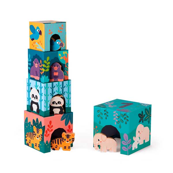 Janod Figuras y Pirámide Animales - Tienda Infantil Online – Bebés, Juguetes, Ropa y Artículos Esenciales Janod Figuras y Pirámide Animales - Tienda Infantil Online – Bebés, Juguetes, Ropa y Artículos Esenciales