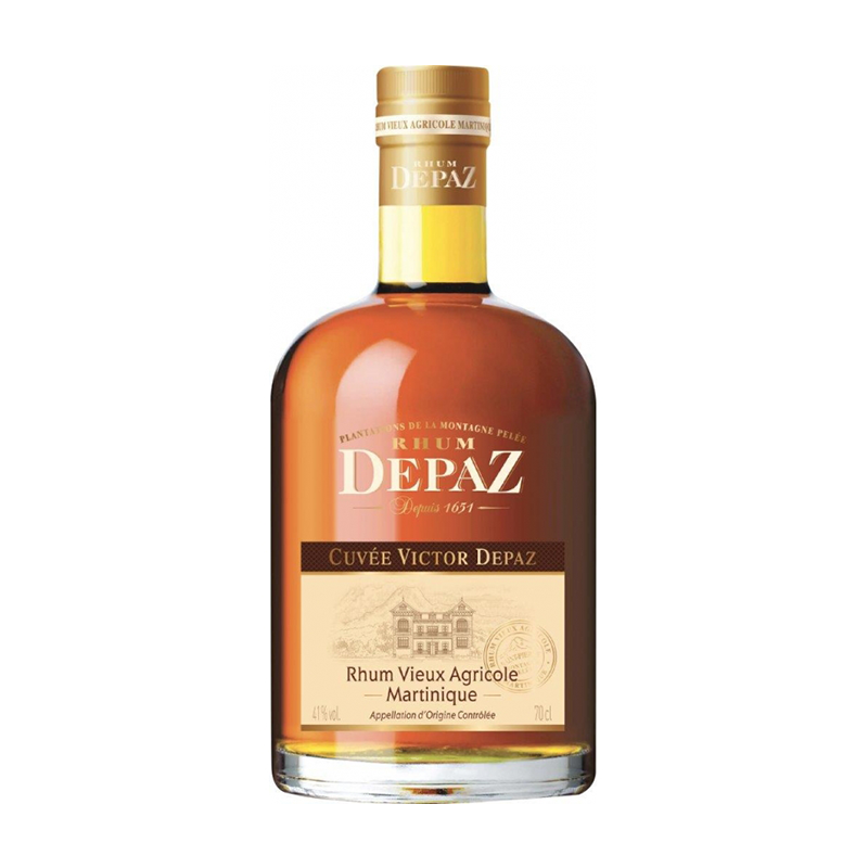 DEPAZ – RHUM VIEUX – CUVÉE VICTOR DEPAZ – 70CL – 41° - Vins sélectionnés – Goût et élégance | Livraison gratuite dès 50€ DEPAZ – RHUM VIEUX – CUVÉE VICTOR DEPAZ – 70CL – 41° - Vins sélectionnés – Goût et élégance | Livraison gratuite dès 50€
