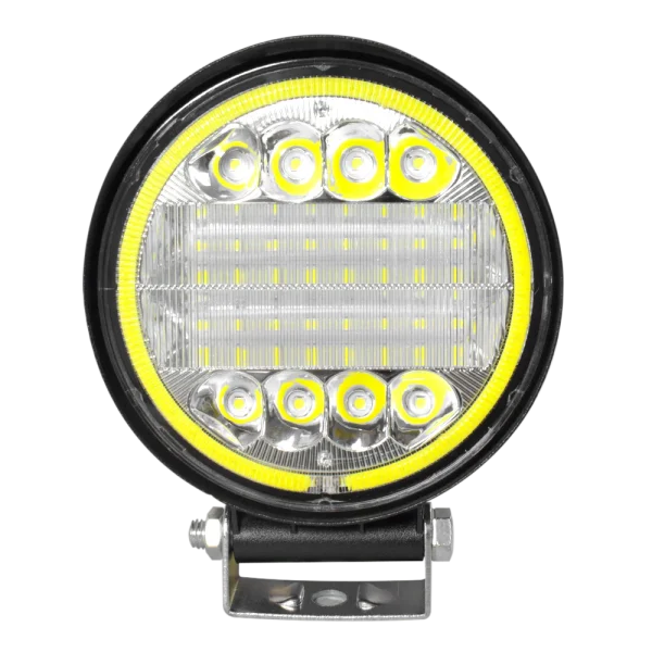 Faro De Trabajo, neblinero Redondo, barra Led 10 Yo-45W Luz Blanca Contorno Blanco - Equipa Tu Caja de Herramientas – Rebajas en Manuales y Eléctricas