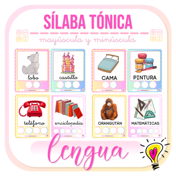 Sílaba Tónica - Juegos y Juguetes para Despertar la Imaginación de los Pequeños