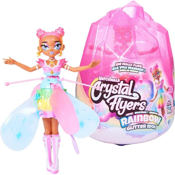 Hatchimals Crystal Flyers Rainbow Glitter Idol - Tienda Infantil Online – Bebés, Juguetes, Ropa y Artículos Esenciales