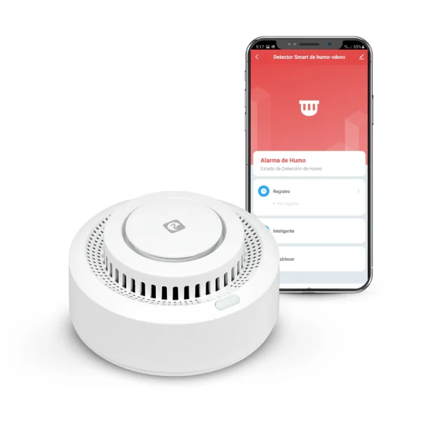 Detector de Humo Inteligente Wifi - Ideas de Regalos Sostenibles: Juguetes de Madera y Bazar Ecológico