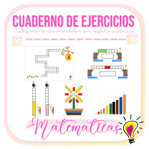 Cuaderno de Ejercicios – Regletas - Juegos y Juguetes para Despertar la Imaginación de los Pequeños