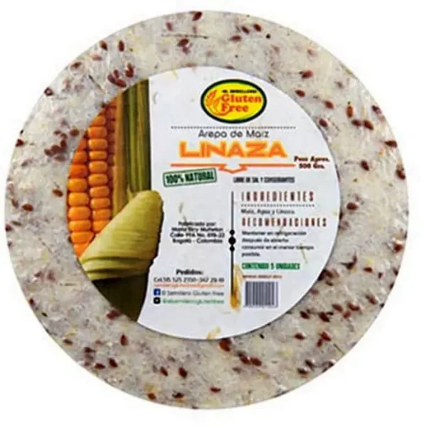 AREPA MAIZ GLUTEN LINAZA 500 GR UND - Gran selección de alimentos en oferta – Envío gratis en pedidos superiores a 35€