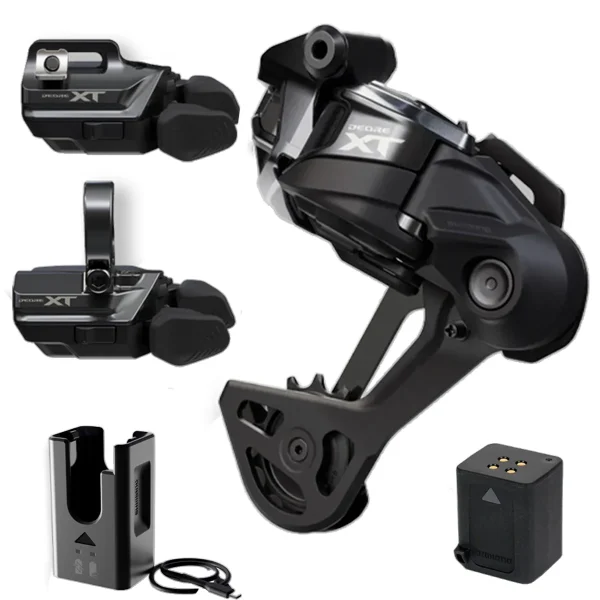 Mini set Shimano XT Di2 12V. - Tienda outdoor: aventura, montaña y naturaleza