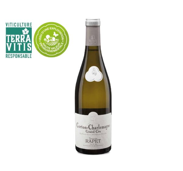 Domaine Rapet A.O.C. CORTON-CHARLEMAGNE GRAND CRU Blanc 2022 Bouteille 75cl - Vins sélectionnés – Goût et élégance | Livraison gratuite dès 50€