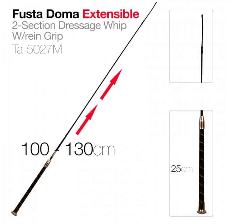 FUSTA DOMA EXTENSIBLE TA-50272M DE 100cm A 130cm - Deporte y Outdoor al Mejor Precio del Mercado FUSTA DOMA EXTENSIBLE TA-50272M DE 100cm A 130cm - Deporte y Outdoor al Mejor Precio del Mercado