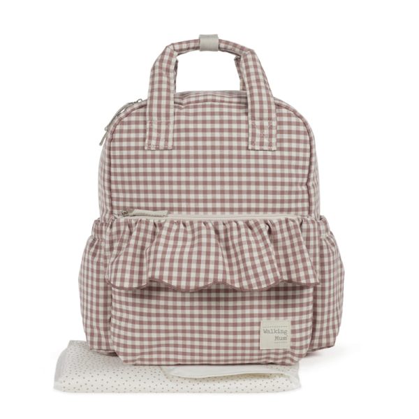 Mochila Volantes Praliné - Tu tienda especializada en bebés y maternidad online