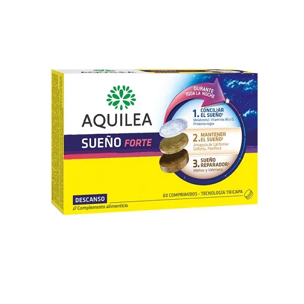 Aquilea sueño forte 60 comprimidos - Gran selección de alimentos en oferta – Envío gratis en pedidos superiores a 35€
