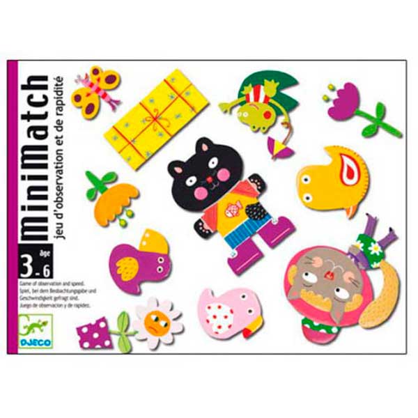 Juego de Cartas Djeco Minimatch - Tienda Infantil Online – Bebés, Juguetes, Ropa y Artículos Esenciales