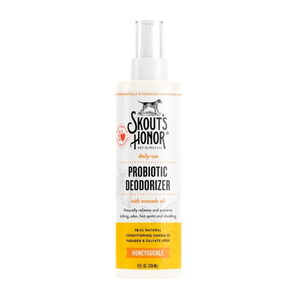 Desodorante Madreselva 236 ml- Skouts Honor - Tu Mundo Pet – Descuentos en Juguetes, Camas y Accesorios