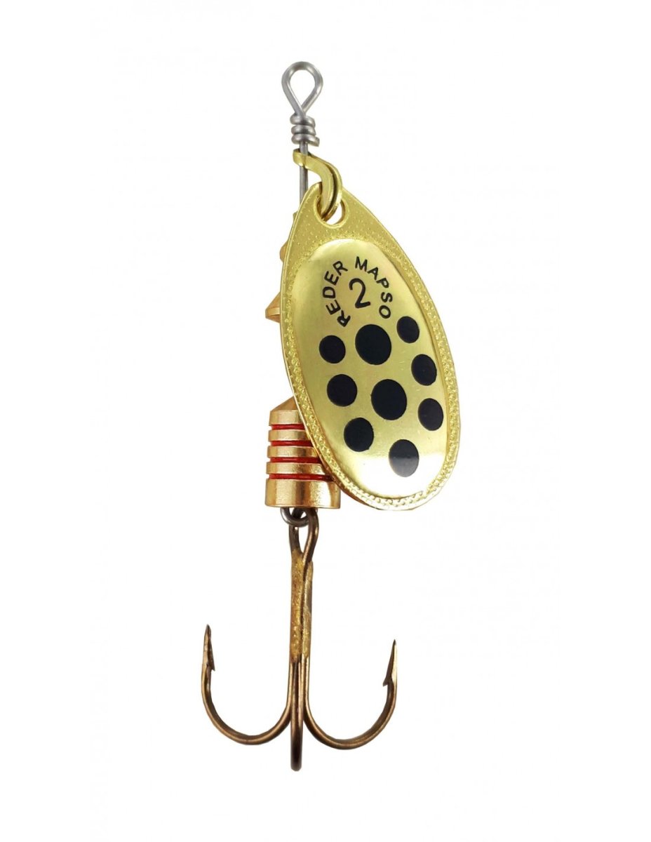 Cucharilla Mapso Reder-LUN / Oro-Negro nº 2 - Tu Tienda Outdoor de Confianza para Camping y Naturaleza Cucharilla Mapso Reder-LUN / Oro-Negro nº 2 - Tu Tienda Outdoor de Confianza para Camping y Naturaleza