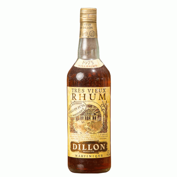 DILLON – Millésime 1975 – Rhum Vintage – 45° – 70cl - Vins sélectionnés – Goût et élégance | Livraison gratuite dès 50€