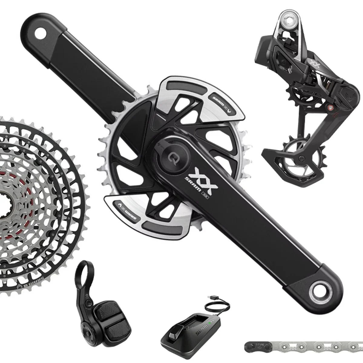 Set Sram XX Eagle AXS Dub+Boost C/Potenciometro 12V. - Tienda outdoor: aventura, montaña y naturaleza Set Sram XX Eagle AXS Dub+Boost C/Potenciometro 12V. - Tienda outdoor: aventura, montaña y naturaleza