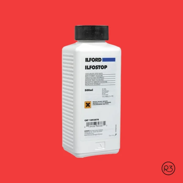 Ilford ILFOSTOP baño de paro 500ml - Todo en Uno: Accesorios, Electrónica y Belleza