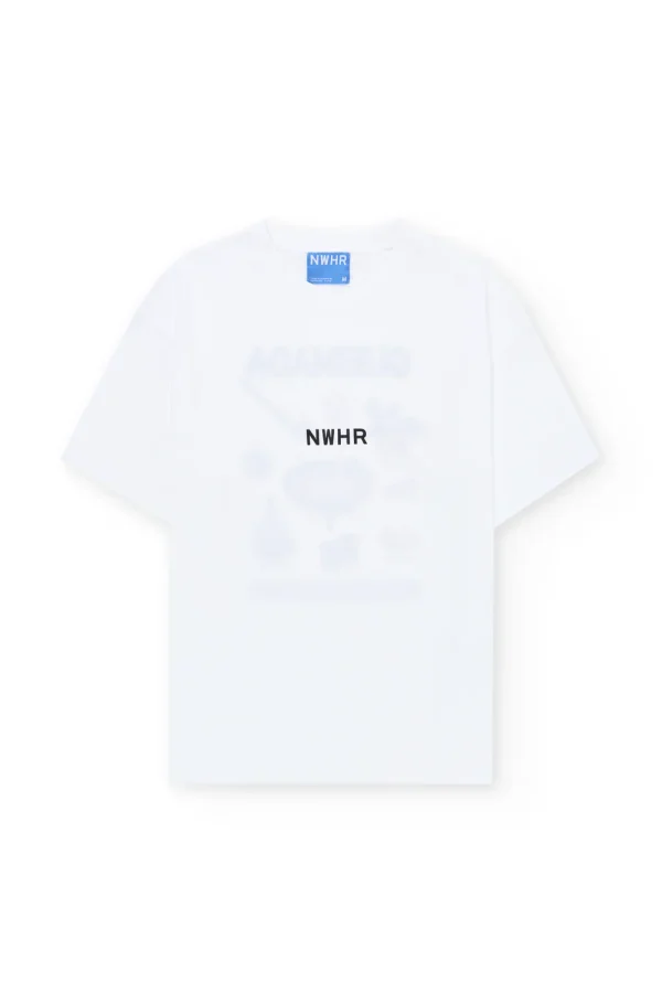 NWHR Queimada T-shirt White - Complementa tu estilo – Ofertas por tiempo limitado