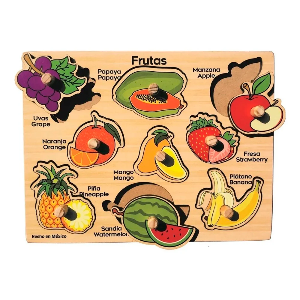 ROMPECABEZAS DE RESAQUE FRUTAS - Juegos y Juguetes para Despertar la Imaginación de los Pequeños ROMPECABEZAS DE RESAQUE FRUTAS - Juegos y Juguetes para Despertar la Imaginación de los Pequeños