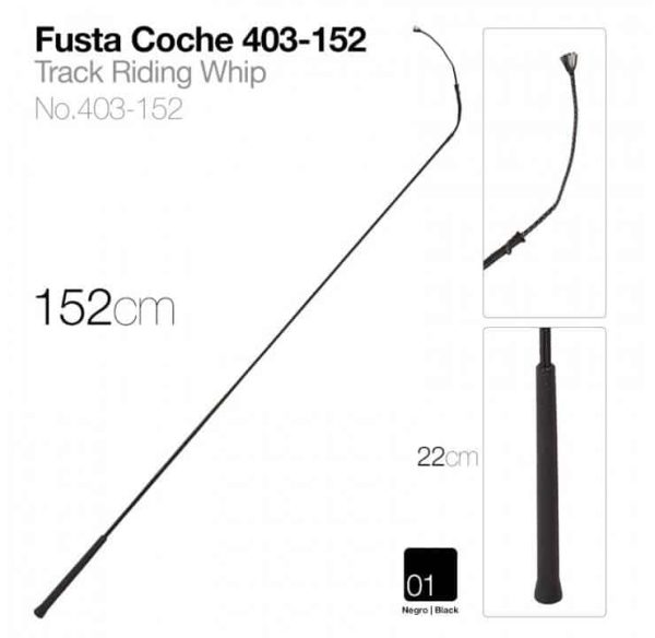 FUSTA COCHE 403-152 NEGRO 152cm - Deporte y Outdoor al Mejor Precio del Mercado