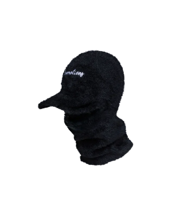 Noemotions Mohair Balaclava Hat Black - Complementa tu estilo – Ofertas por tiempo limitado