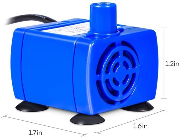 Eficiente Bomba Fuente de Agua Estándar - Tu Mundo Pet – Descuentos en Juguetes, Camas y Accesorios
