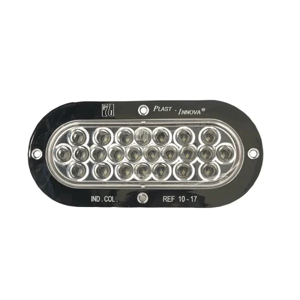 Faro Lateral Ovalado Destellante 24Led Aro Plastico Cromado Blanco 1017Api - Equipa Tu Caja de Herramientas – Rebajas en Manuales y Eléctricas