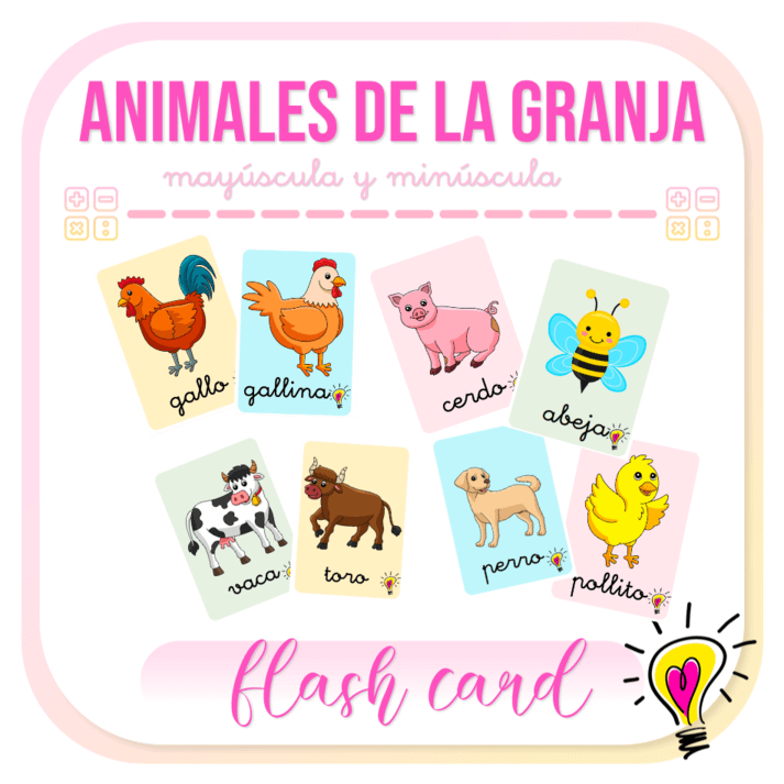 Juegos de Animales de la Granja | Flash Cards Educativas - Juegos y Juguetes para Despertar la Imaginación de los Pequeños Juegos de Animales de la Granja | Flash Cards Educativas - Juegos y Juguetes para Despertar la Imaginación de los Pequeños