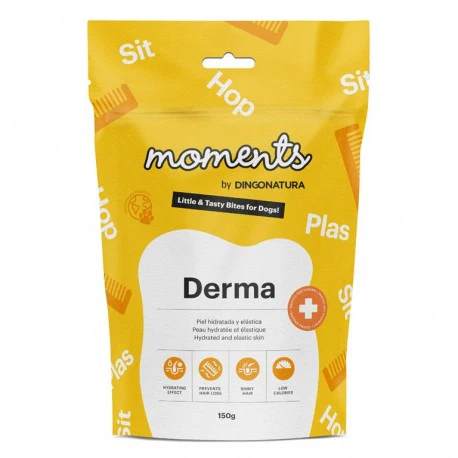Moments Derma (pollo y salmón) snacks para perros - Amigos Animal – Creando la mejor vida para tu mascota Moments Derma (pollo y salmón) snacks para perros - Amigos Animal – Creando la mejor vida para tu mascota