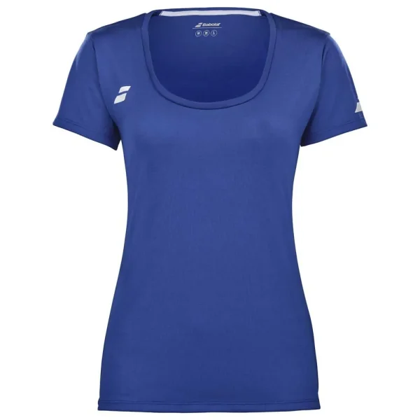 CAMISETA MANGA CORTA DE MUJER BABOLAT PLAY SODALITE BLUE - Tu tienda de zapatos, ropa y bolsos con ofertas y envío gratis