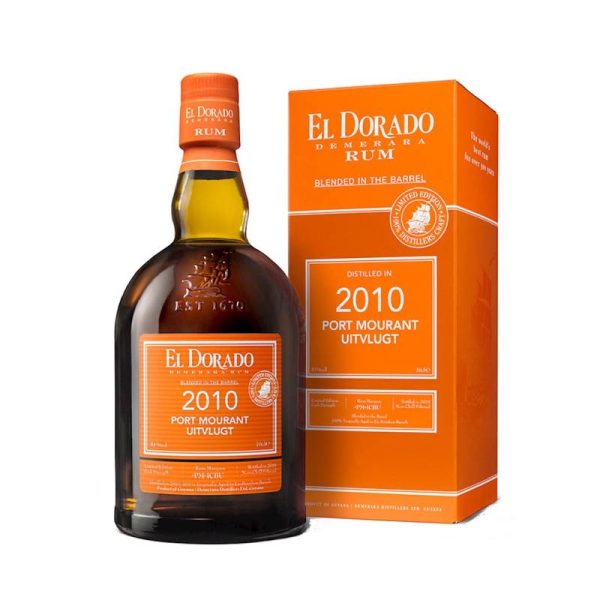 EL DORADO – RHUM HORS D’ÂGE – UITVLUGT – PORT MOURANT – 2010 – 70CL – 51° - Vins sélectionnés – Goût et élégance | Livraison gratuite dès 50€