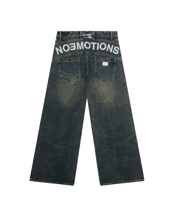 Noemotions Masterpiece Baggy Jeans Washed Denim - Complementa tu estilo – Ofertas por tiempo limitado