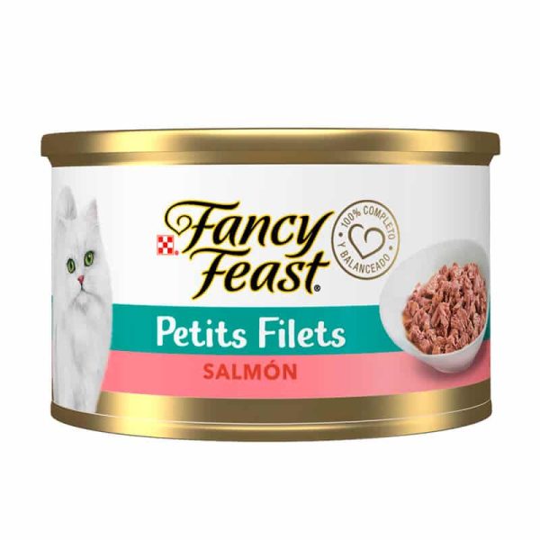 Fancy Feast Petit Filetes Salmon – 85gr - Tu Mundo Pet – Descuentos en Juguetes, Camas y Accesorios
