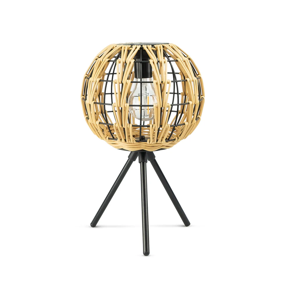Farolillo solar decorativo Kobe efecto ratán - Ideas de Regalos Sostenibles: Juguetes de Madera y Bazar Ecológico Farolillo solar decorativo Kobe efecto ratán - Ideas de Regalos Sostenibles: Juguetes de Madera y Bazar Ecológico